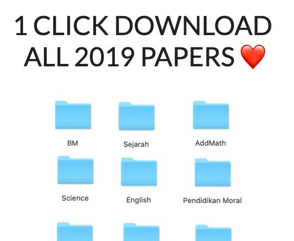 1 Click Download ALL 2019 Trial Paper Zip File